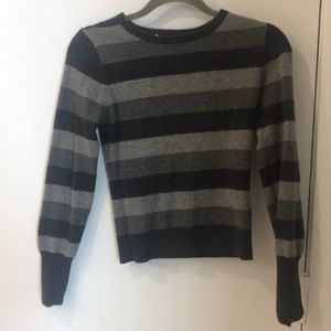 Striped cashmere sweater